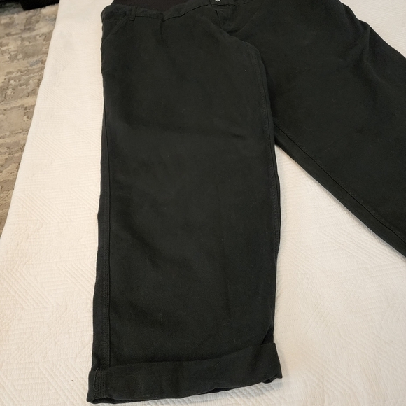 ASOS maternity black baggy jeans. Women's plus size 16. - Picture 7 of 16